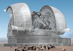 Uno de los imponentes observatorios chilenos (clickear para agrandar imagen). Foto: turismoastronomico.cl