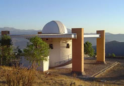 El observatorio Mamalluca (clickear para agrandar imagen). Foto: turismoastronomico.cl