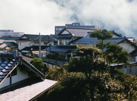 Vista de la ciudad de Izumo