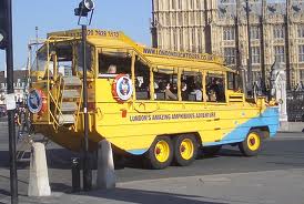 Bus turístico anfibio Londres
