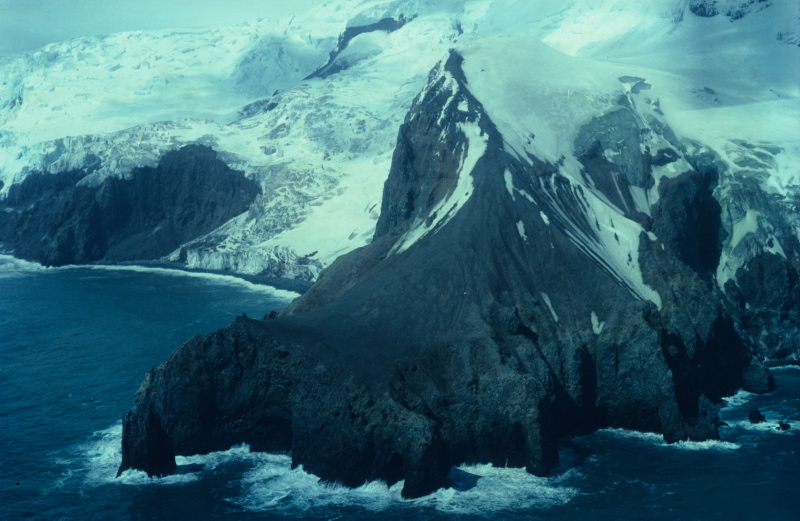 Las heladas alturas de la Isla Bouvet