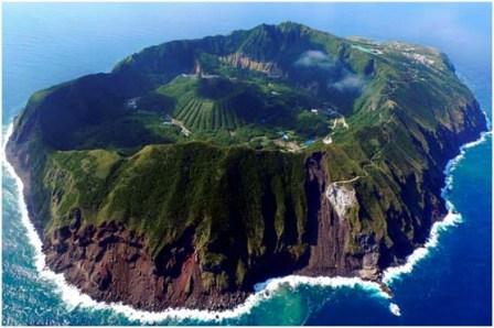 Isla Volcanica Aogashima en Japon