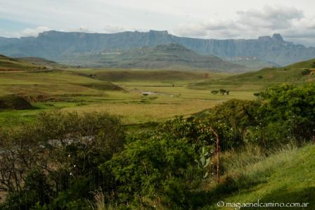 Paisaje montes Drakensberg