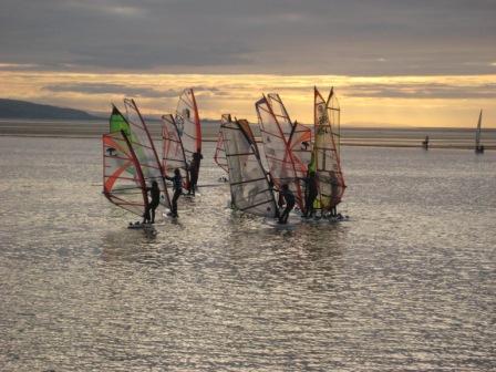 windsurf deporte impulsado por el viento