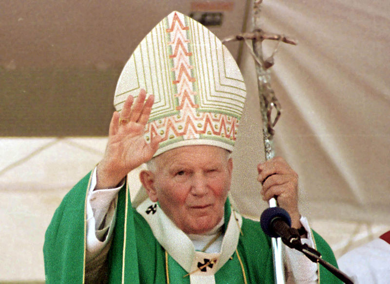 Juan Pablo II en Brasil (Crédito: José Cruz/Abr)