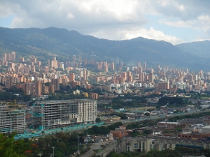 Vista de Medellin