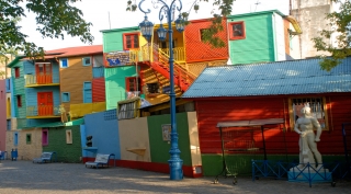 El barrio de La Boca en Buenos Aires