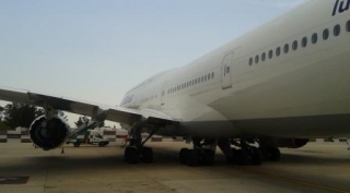 El avión comercial más largo del mundo, traído por Lufthansa a Buenos Aires