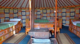 Reflexiones alojado en un Yurta Mongola